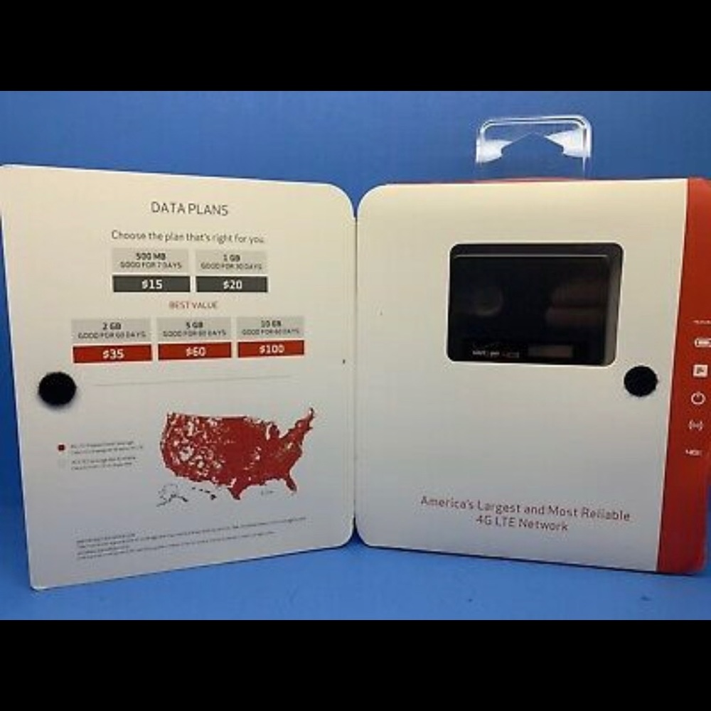 Verizon mobile Wi-Fi hotspot up to 8 devices - Picture 2 of 3